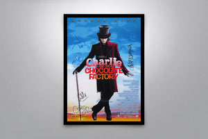 Charlie and the Chocolate Factory  - Signed Poster + COA