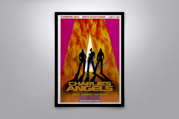 Charlie's Angels Signed Poster with COA