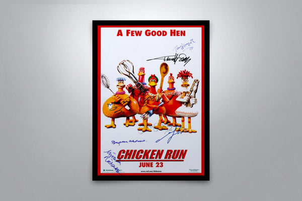 Chicken Run - Signed Poster + COA