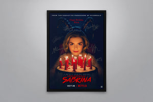 Chilling Adventures of Sabrina - Signed Poster + COA