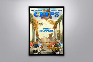 CHiPS - Signed Poster + COA