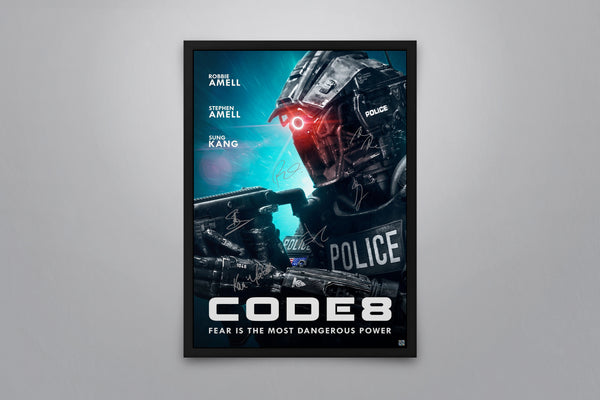 Code 8 - Signed Poster + COA
