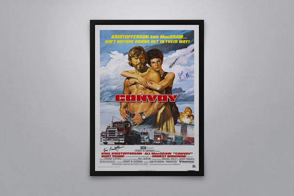 Convoy - Signed Poster + COA