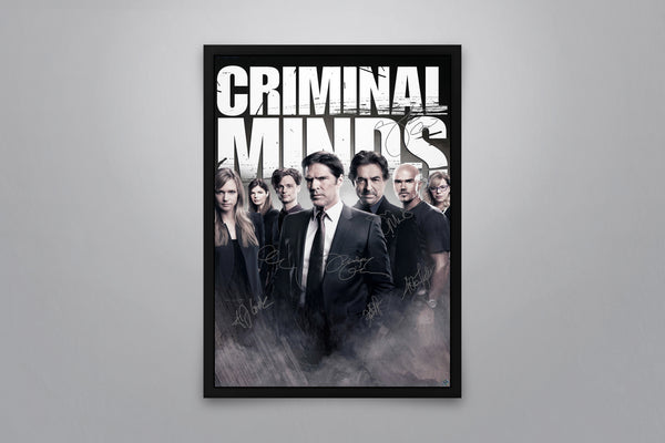 Criminal Minds - Signed Poster + COA