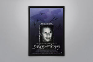 Dances with Wolves - Signed Poster + COA