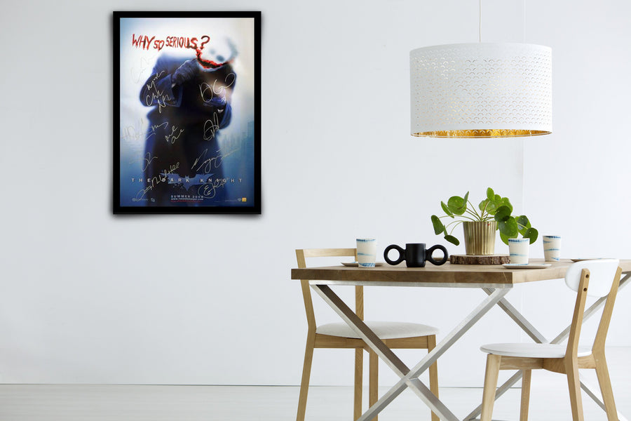 Authentic Signed Batman poster — Own It Now!