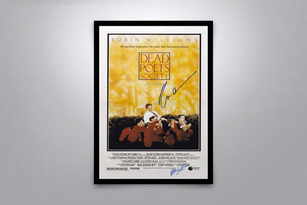 Dead Poets Society  - Signed Poster + COA