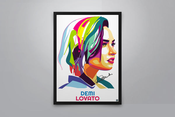 Demi Lovato - Signed Poster + COA