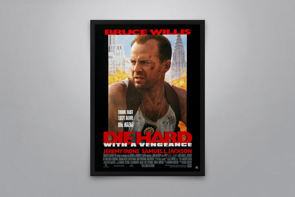 Die Hard: With A Vengeance - Signed Poster + COA