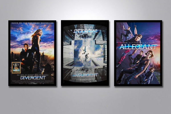 Divergent Autographed Poster Collection