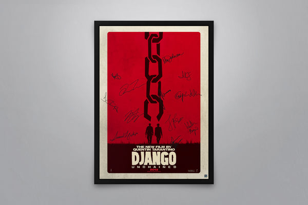 Django: Unchained - Signed Poster + COA