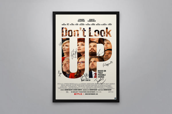 Don't Look Up - Authentic Signed Poster + COA