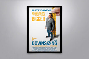 Downsizing - Signed Poster + COA