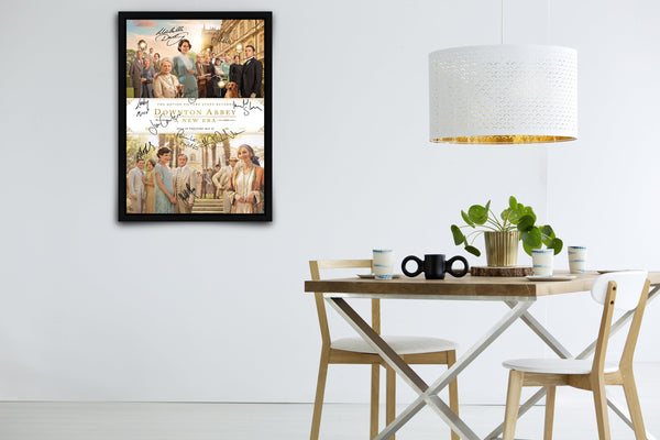 Downton Abbey: A New Era - Signed Poster + COA