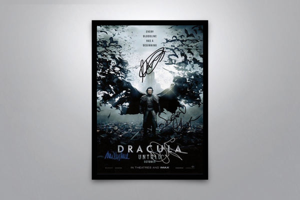 Dracula Untold - Signed Poster + COA