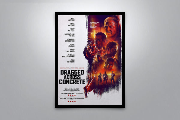 Dragged Across Concrete - Signed Poster + COA