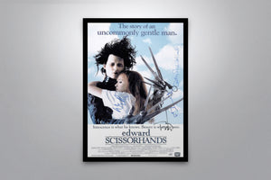 Edward Scissorhands - Signed Poster + COA