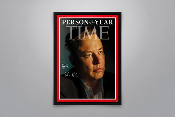 Elon Musk - Signed Poster + COA