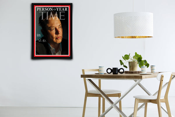 Elon Musk - Signed Poster + COA