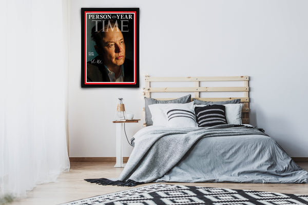 Elon Musk - Signed Poster + COA