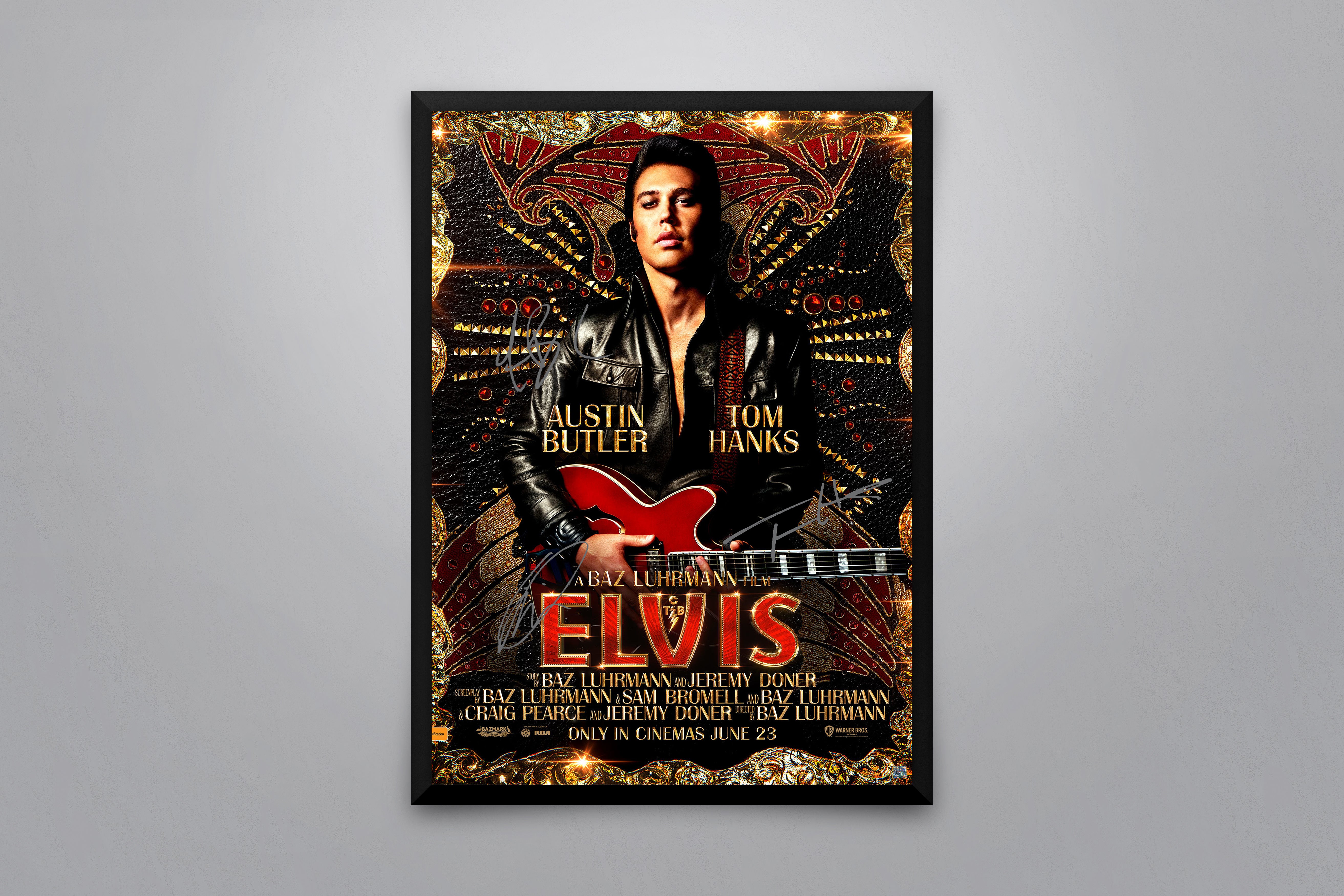 Austin Butler is the King of Rock and Roll on Elvis posters