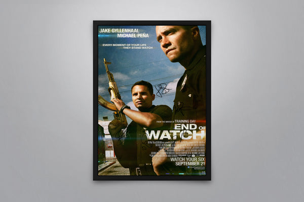 End of Watch - Signed Poster + COA