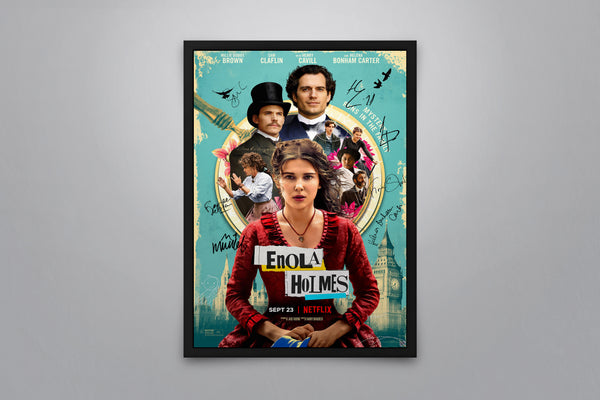 Enola Holmes - Signed Poster + COA