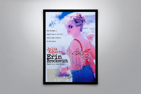 Erin Brockovich - Signed Poster + COA