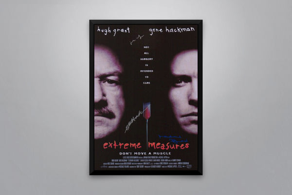 Extreme Measures - Signed Poster + COA