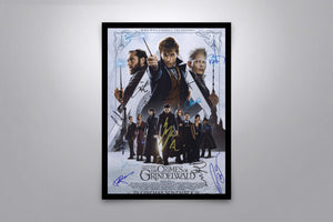 Fantastic Beasts: The Crimes of Grindelwald - Signed Poster + COA