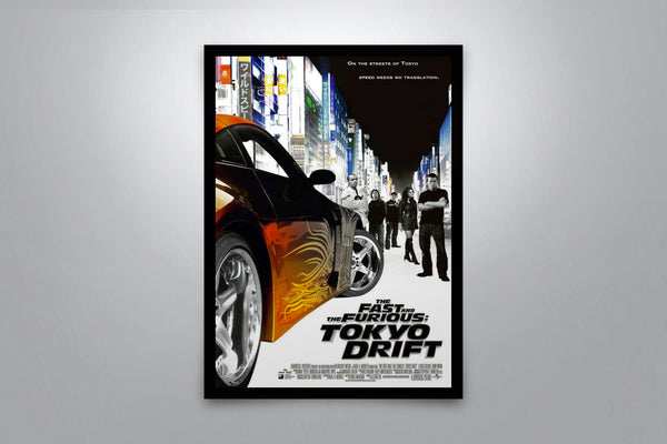 Fast and Furious Autographed Poster Collection