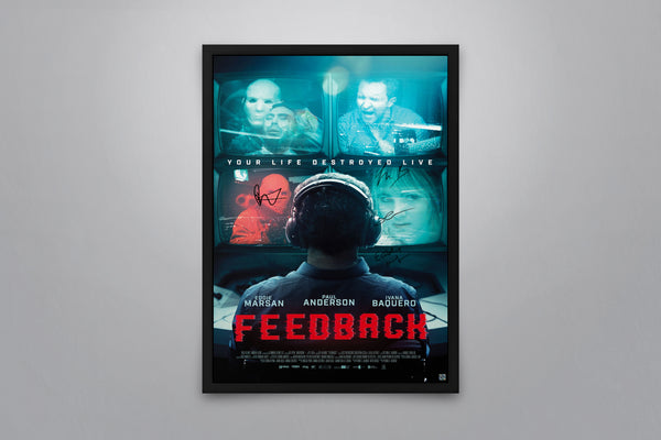 Feedback - Signed Poster + COA