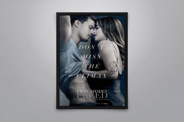 Fifty Shades Freed - Signed Poster + COA