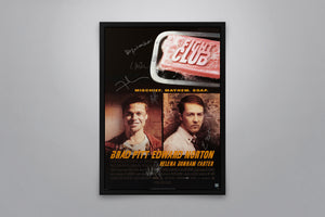 Fight Club - Signed Poster + COA