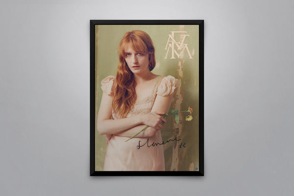 Florence and the Machine: High as Hope  - Signed Poster + COA