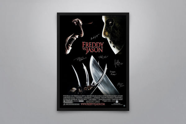 Freddy vs. Jason - Signed Poster + COA