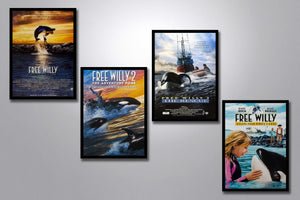 Free Willy Complete Poster Collection