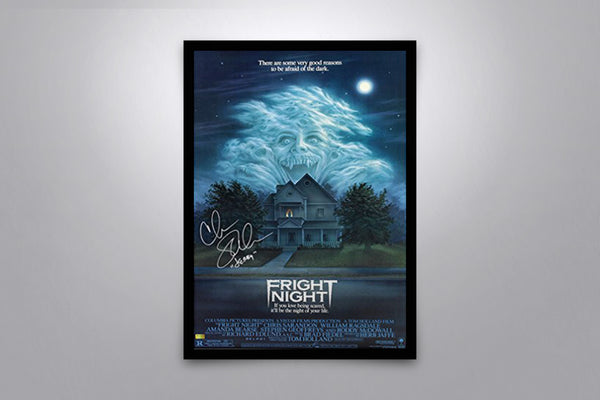 Fright Night - Signed Poster + COA