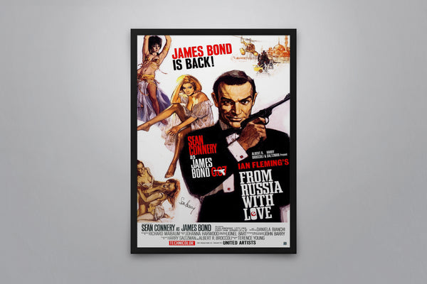 From Russia With Love - Signed Poster + COA