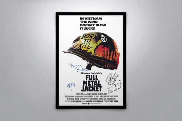 Full Metal Jacket - Signed Poster + COA