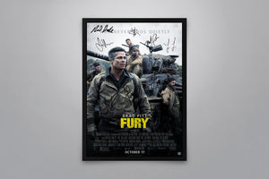 FURY - Signed Poster + COA