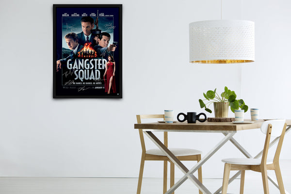 Gangster Squad - Signed Poster + COA