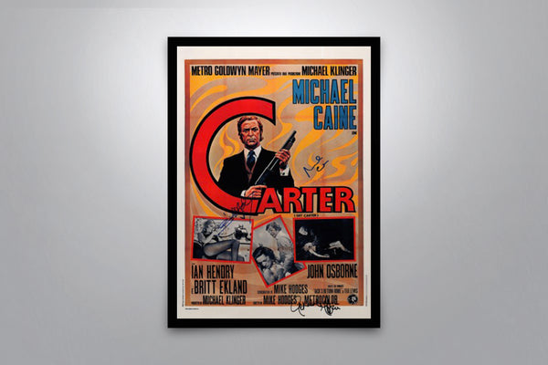 Get Carter - Signed Poster + COA