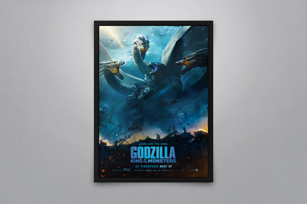 Godzilla: King of the Monsters - Signed Poster + COA