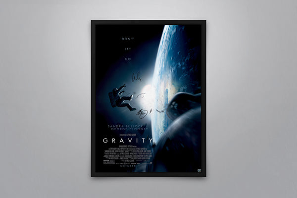 Gravity - Signed Poster + COA