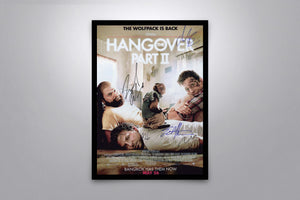 THE HANGOVER Part II - Signed Poster + COA