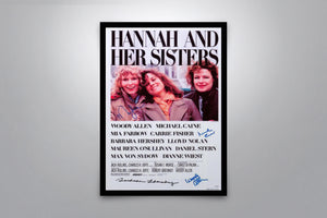 Hannah and Her Sisters - Signed Poster + COA