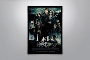 Harry Potter and the Goblet of Fire - Signed Poster + COA