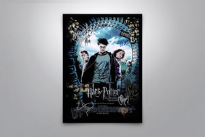 Harry Potter and the Prisoner of Azkaban - Signed Poster + COA