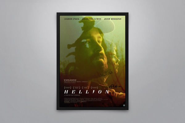 Hellion - Signed Poster + COA